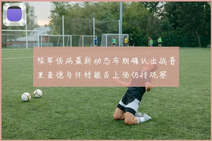 绿军伤病最新动态布朗确认出战普里查德与怀特能否上场仍待观察